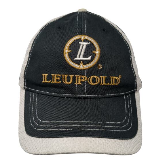 Leupold GX Rangefinder Baseball Cap Black One Size Adjustable 6 Panel 3 Point - Picture 1 of 11